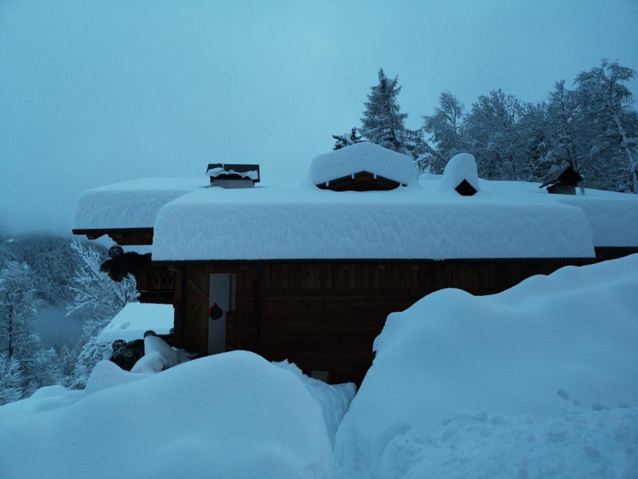 Fogajard Lovely Chalet Madonna Kültér fotó